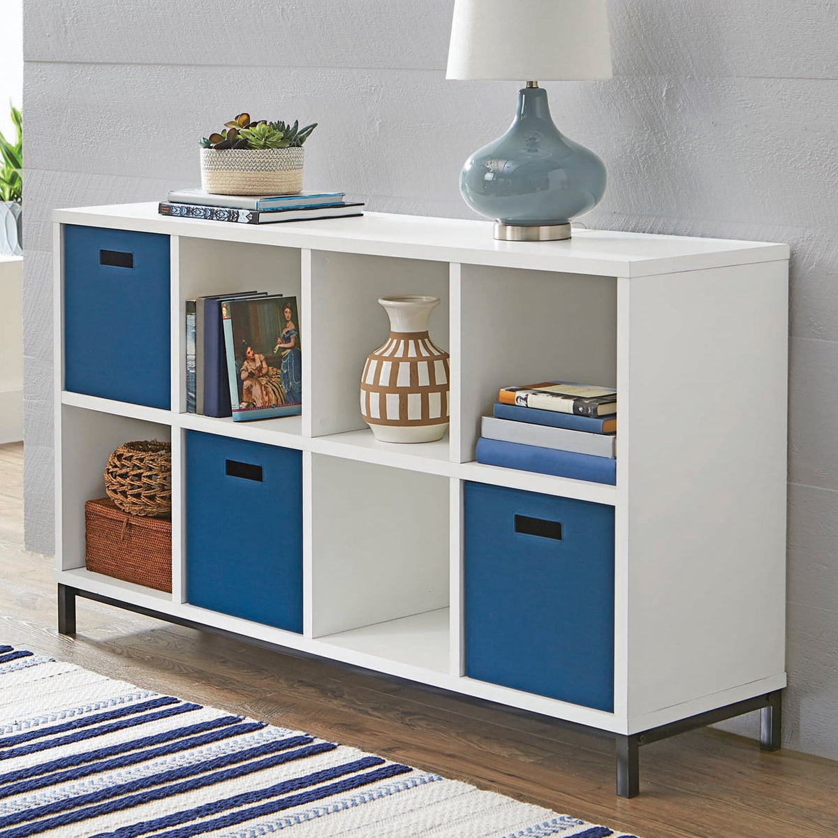 Better House 8-Cube Storage Organizer with Metal Base