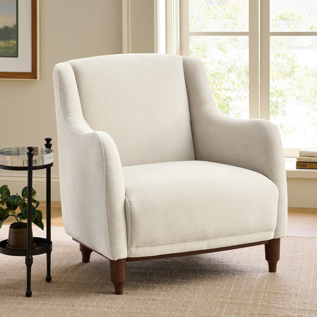 Better House Ambrose Velvet Upholstered Accent Chair