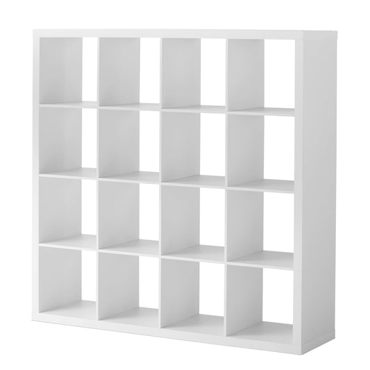 Better Homes & Gardens 16 Cube Storage Organizer, Textured White