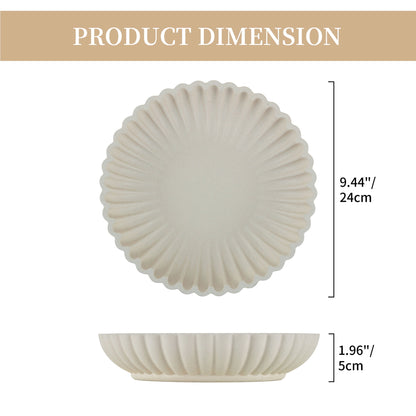 Hanobe Decorative Key Bowl Tray for Entryway Table，Coffee Table Decor Centerpiece for Tables ，9.44"