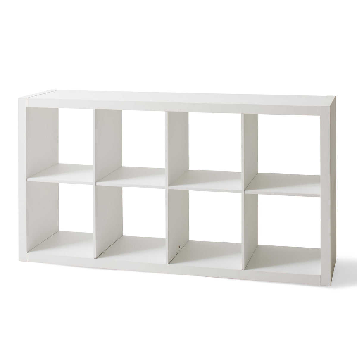 Better Homes & Gardens 8 Cube Storage Organizer, Textured White