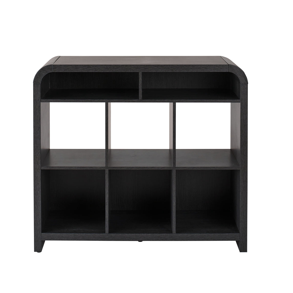 Better Homes & Gardens Juliet 6 Cube Storage Organizer, Rich Black