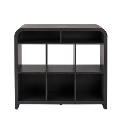 Better Homes & Gardens Juliet 6 Cube Storage Organizer, Rich Black