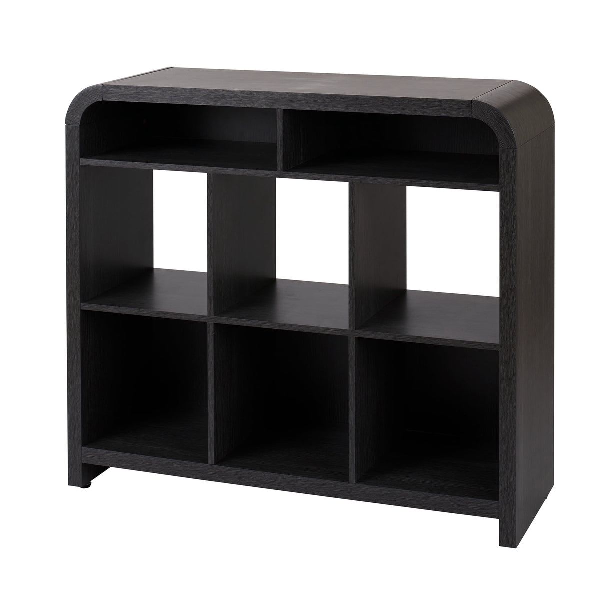 Better Homes & Gardens Juliet 6 Cube Storage Organizer, Rich Black