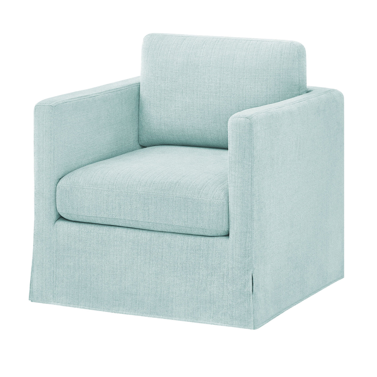 Better Homes & Gardens Waylen Swivel Accent Chair, River Green