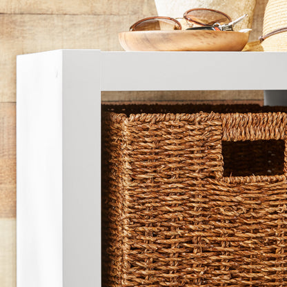 Better Homes & Gardens 2 Cube Storage Organizer, Textured White
