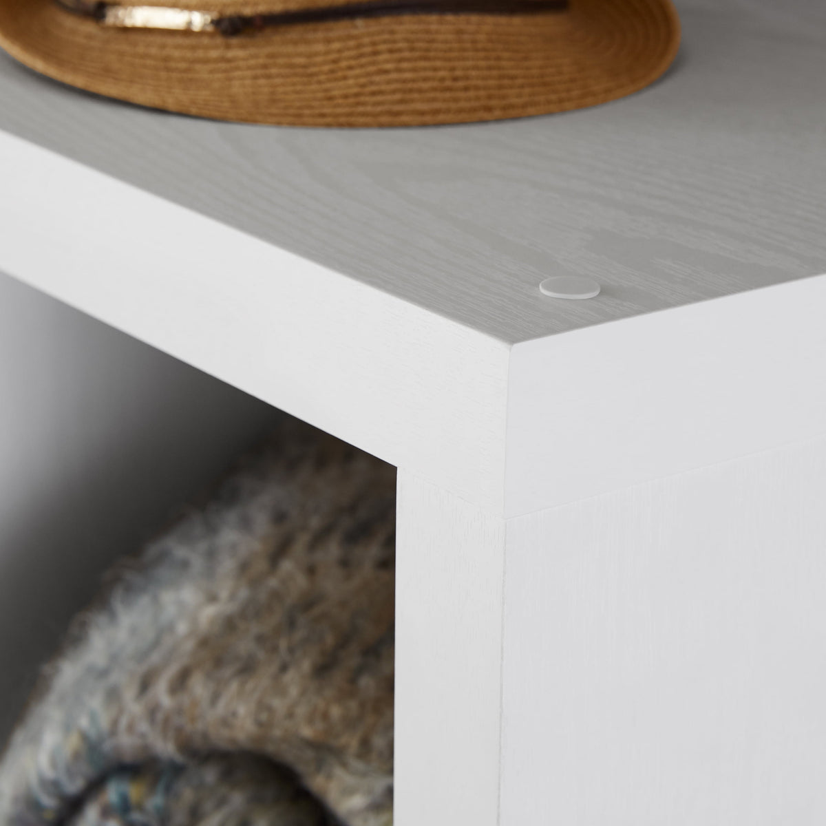 Better Homes & Gardens 16 Cube Storage Organizer, Textured White
