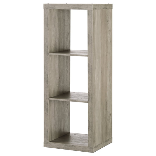Better Homes & Gardens 3-Cube Storage Organizer, Rustic Gray