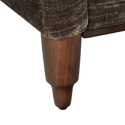 Better Homes & Gardens Ambrose Accent Chair, Coffee Velvet