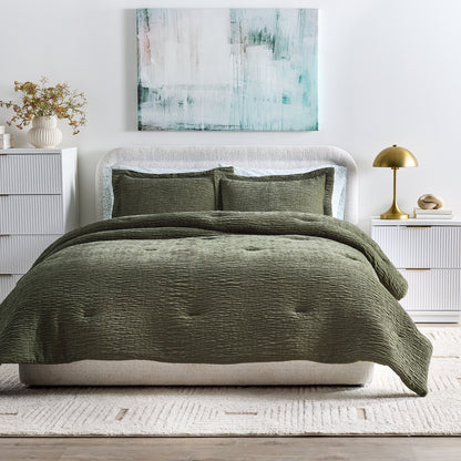 Better House All-Season Gauze Comforter Set with Pillow Shams