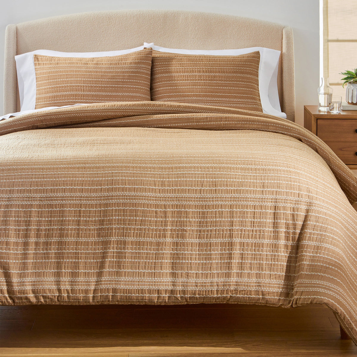 Better House All-Season Gauze Comforter Set with Pillow Shams