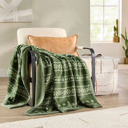 Better House Luxe Coco Plush Throw Blanket