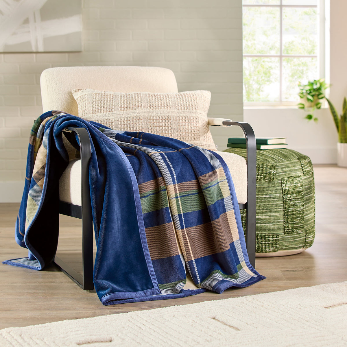 Better House Luxe Coco Plush Throw Blanket