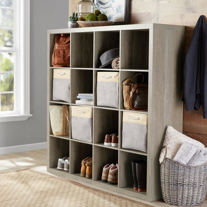 Better House 16-Cube Storage Organizer with Open Back