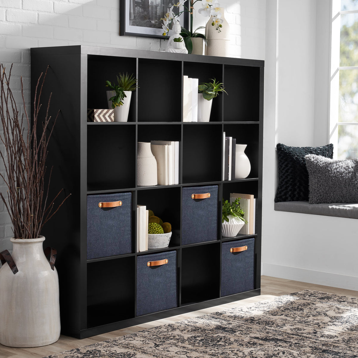 Better House 16-Cube Storage Organizer with Open Back