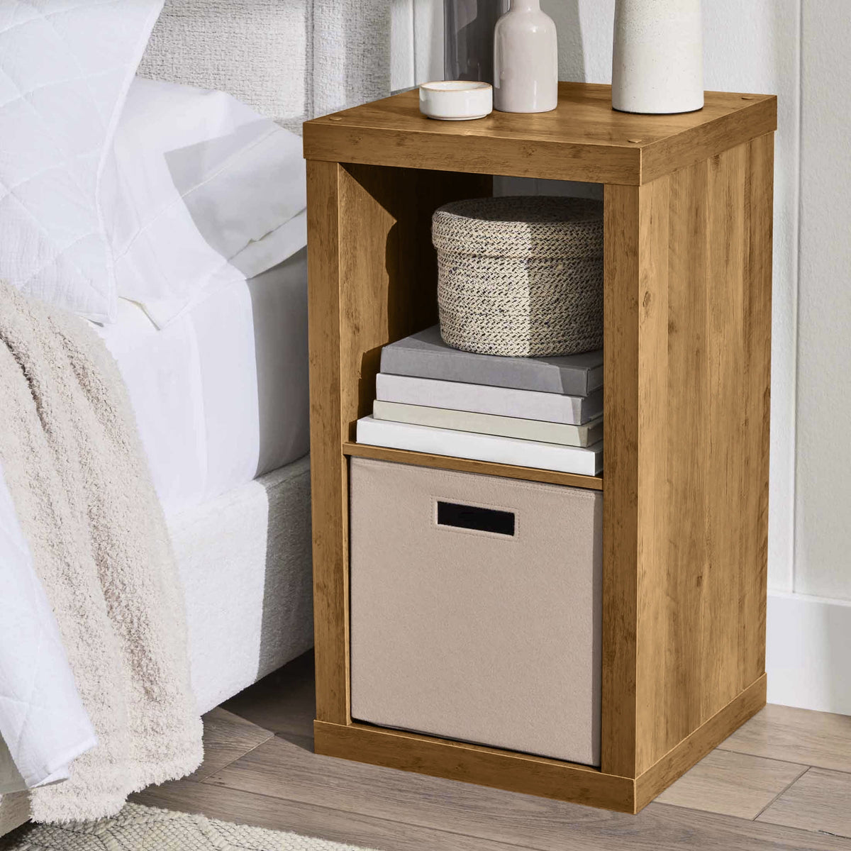 Better House 2-Cube Storage Organizer with Open Back