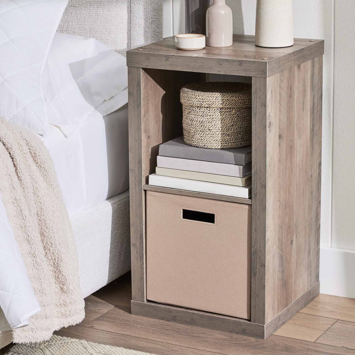 Better House 2-Cube Storage Organizer with Open Back
