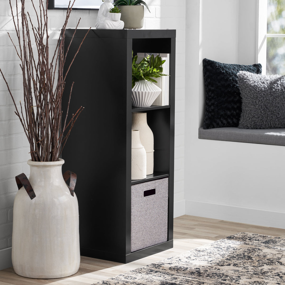 Better House 3-Cube Storage Organizer with Open Back