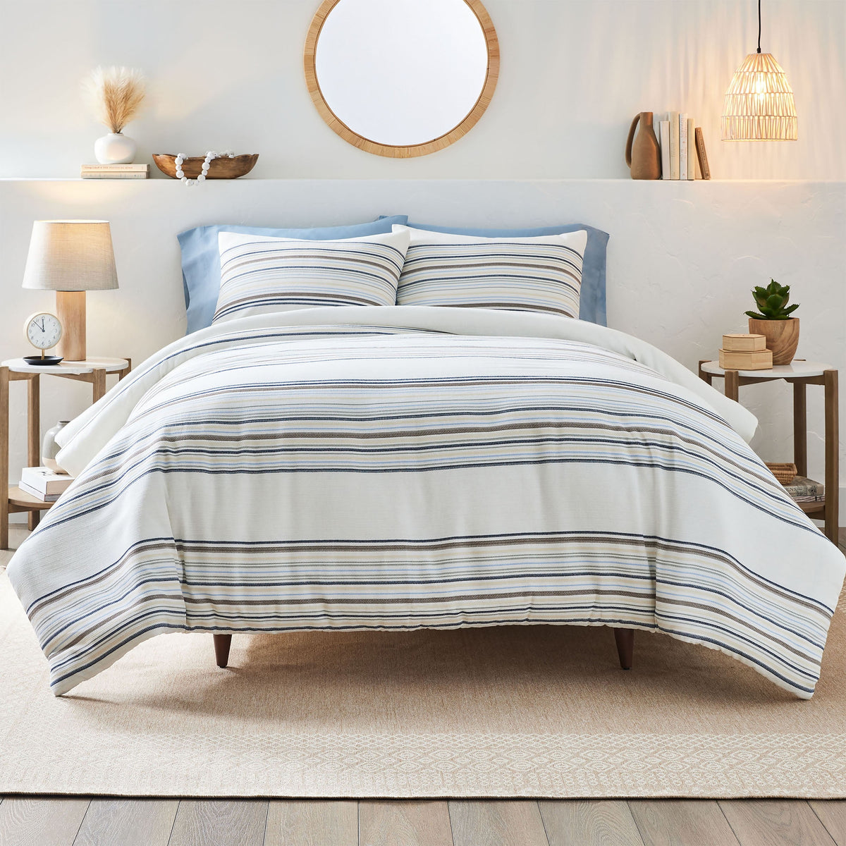 Better House All-Season Gauze Comforter Set with Pillow Shams