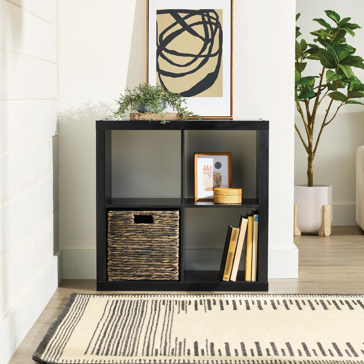Better House 4-Cube Storage Organizer with Open Back