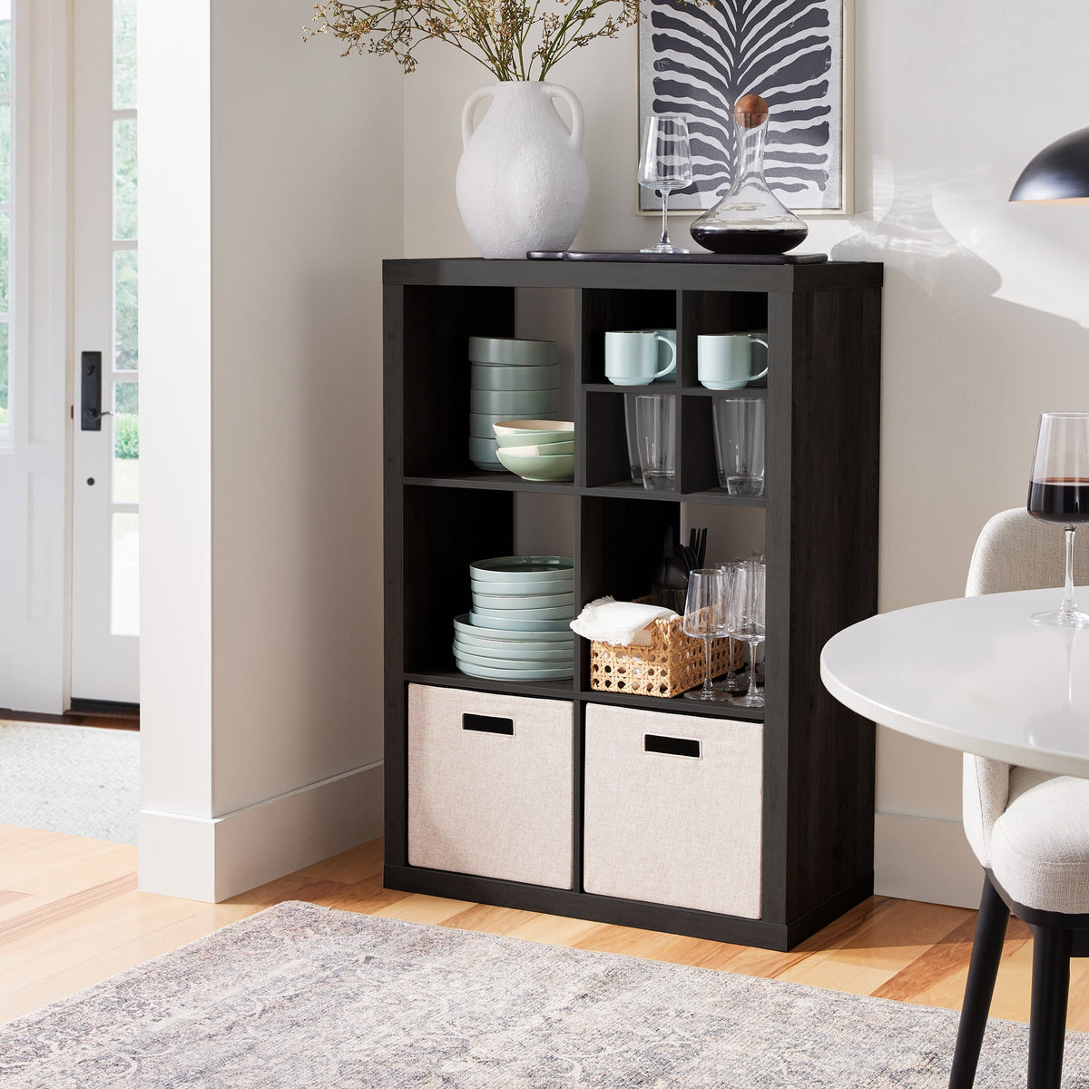 Better House 6-Cube Storage Organizer with Open Back