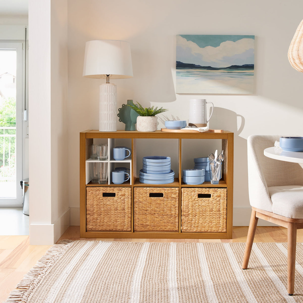 Better House 6-Cube Storage Organizer with Open Back
