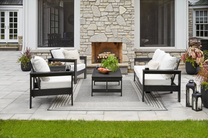 Better House Ezra 4-Piece HDPE Outdoor Conversation Set