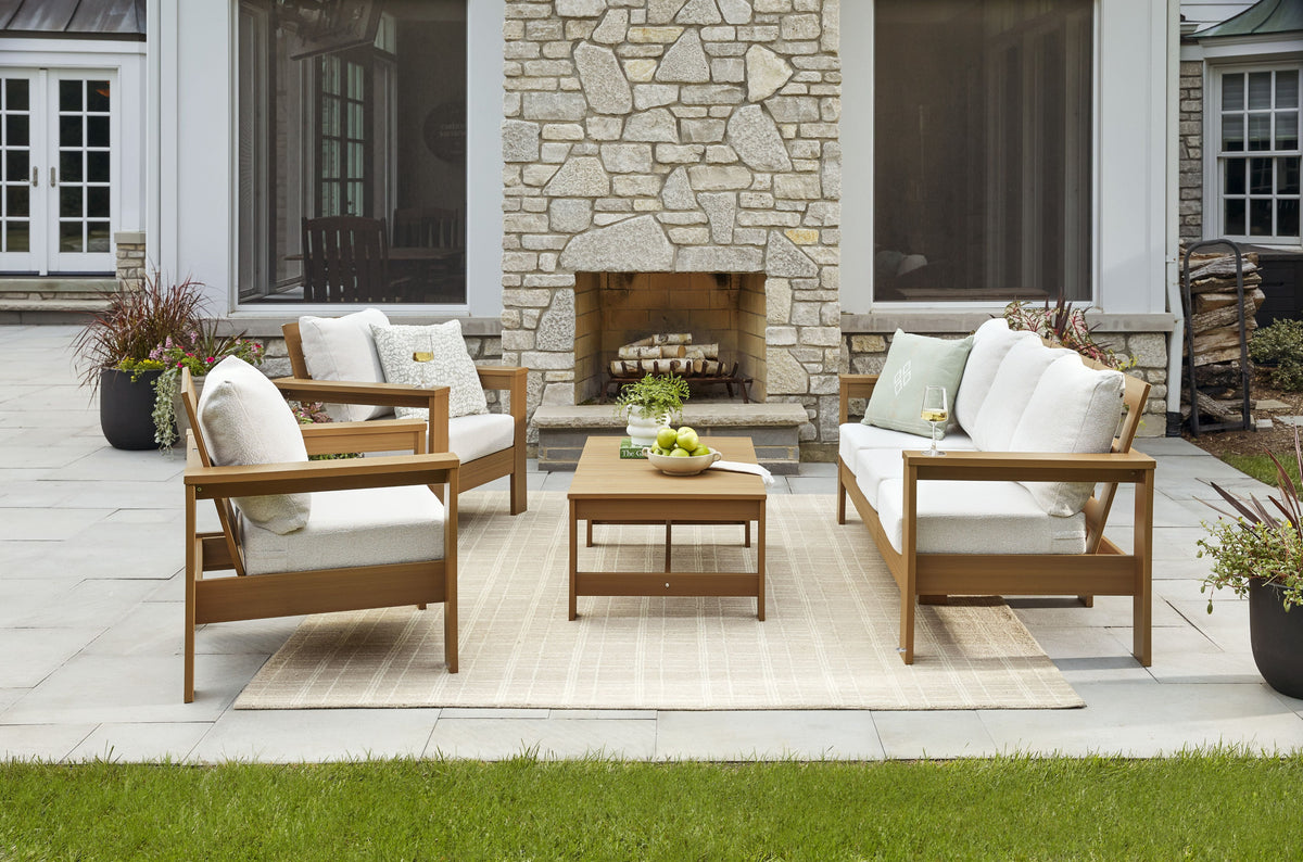Better House Ezra 4-Piece HDPE Outdoor Conversation Set