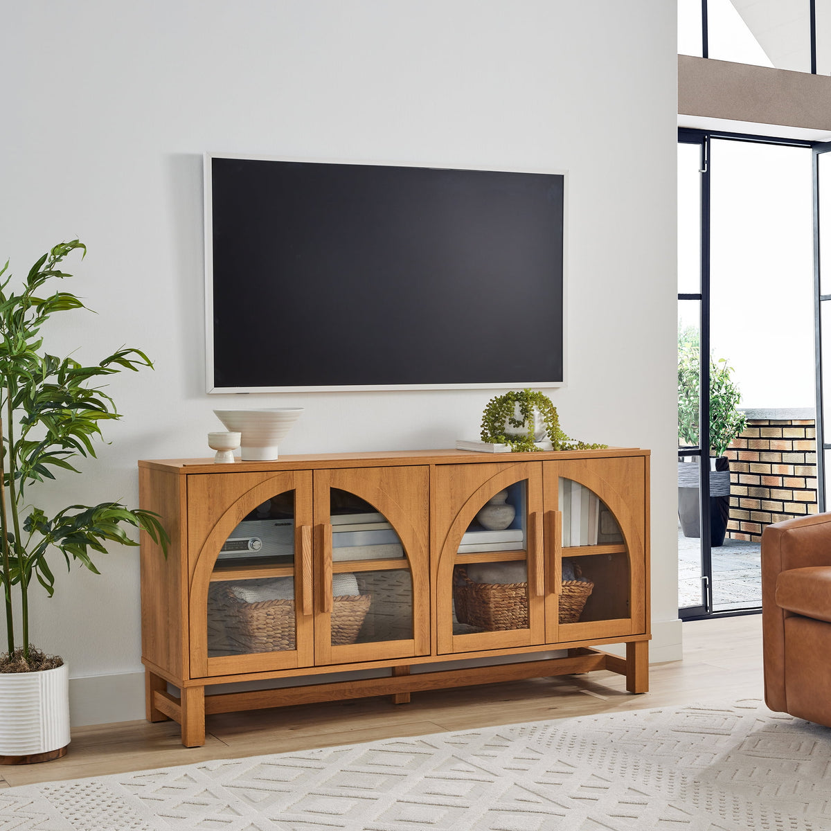 Better House Juliet Arch TV Stand for TVs up to 65 Inches