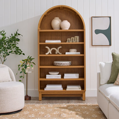 Better House Juliet Open Arch Bookcase with Five Shelves