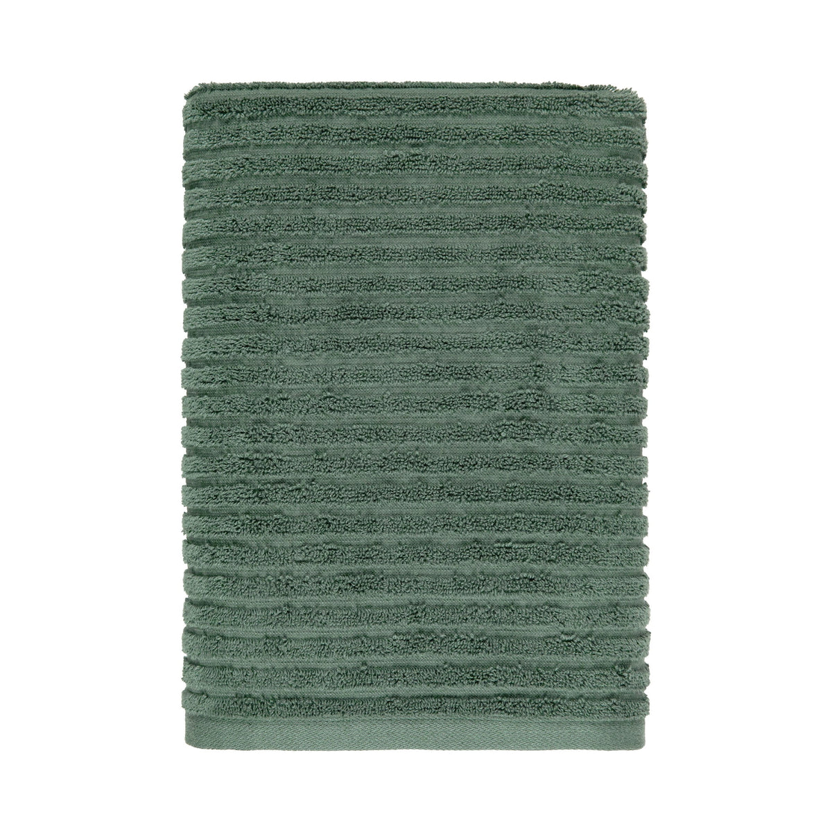 Better Homes & Gardens PowerLoft AIRRICH® 6 Piece Bath Towel Set, Green Ash Textured Stripe