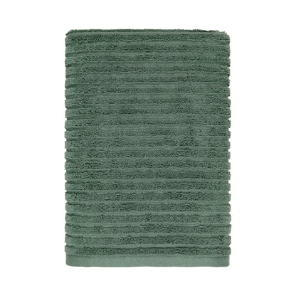 Better Homes & Gardens PowerLoft AIRRICH® 6 Piece Bath Towel Set, Green Ash Textured Stripe