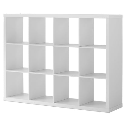 Better Homes & Gardens 12 Cube Storage Organizer, Textured White