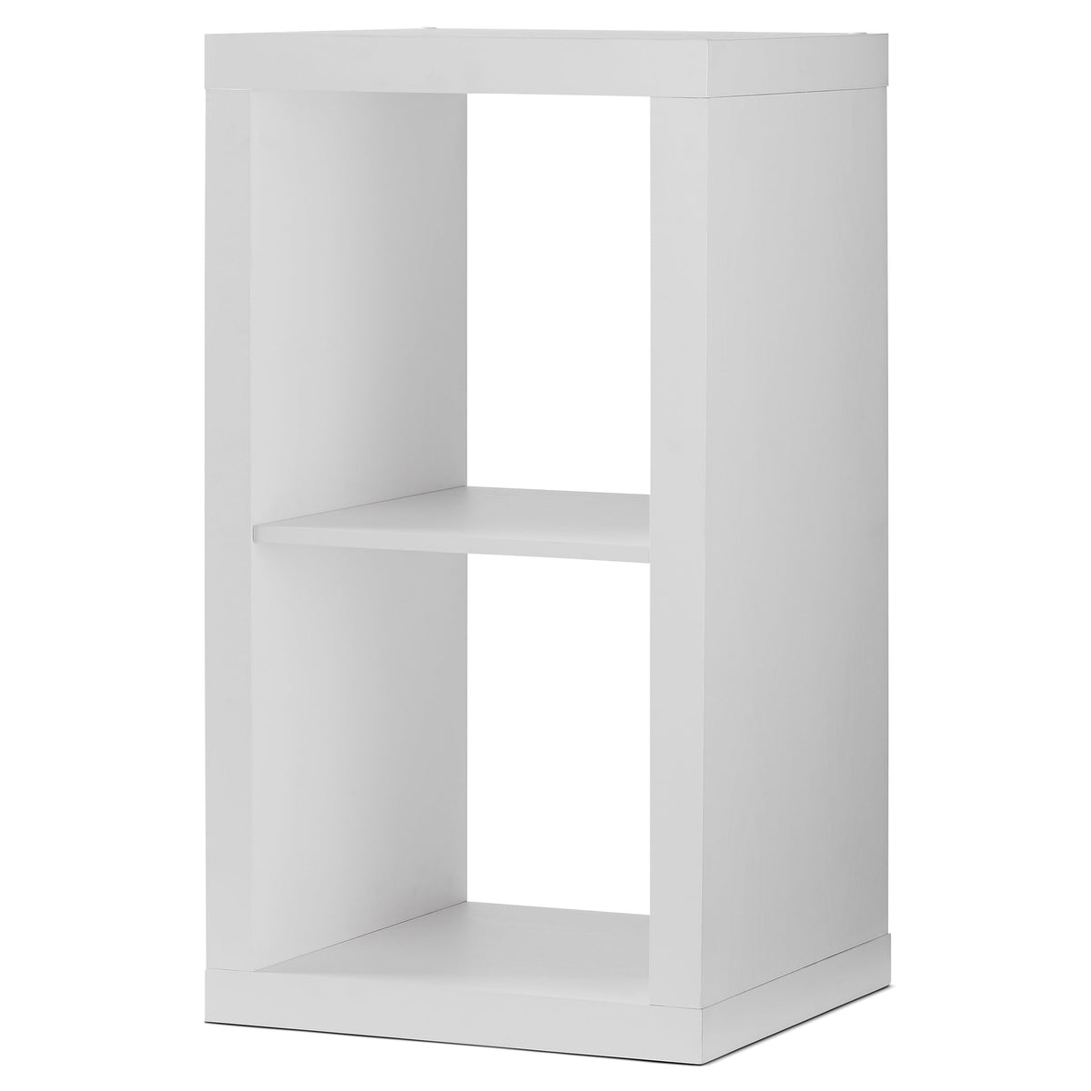 Better Homes & Gardens 2 Cube Storage Organizer, Textured White