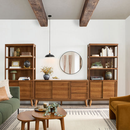 Better Homes & Gardens Greyson Bookcase, Acorn Finish