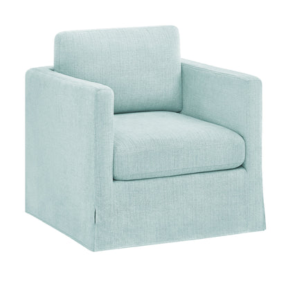 Better Homes & Gardens Waylen Swivel Accent Chair, River Green