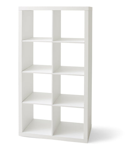 Better Homes & Gardens 8 Cube Storage Organizer, Textured White