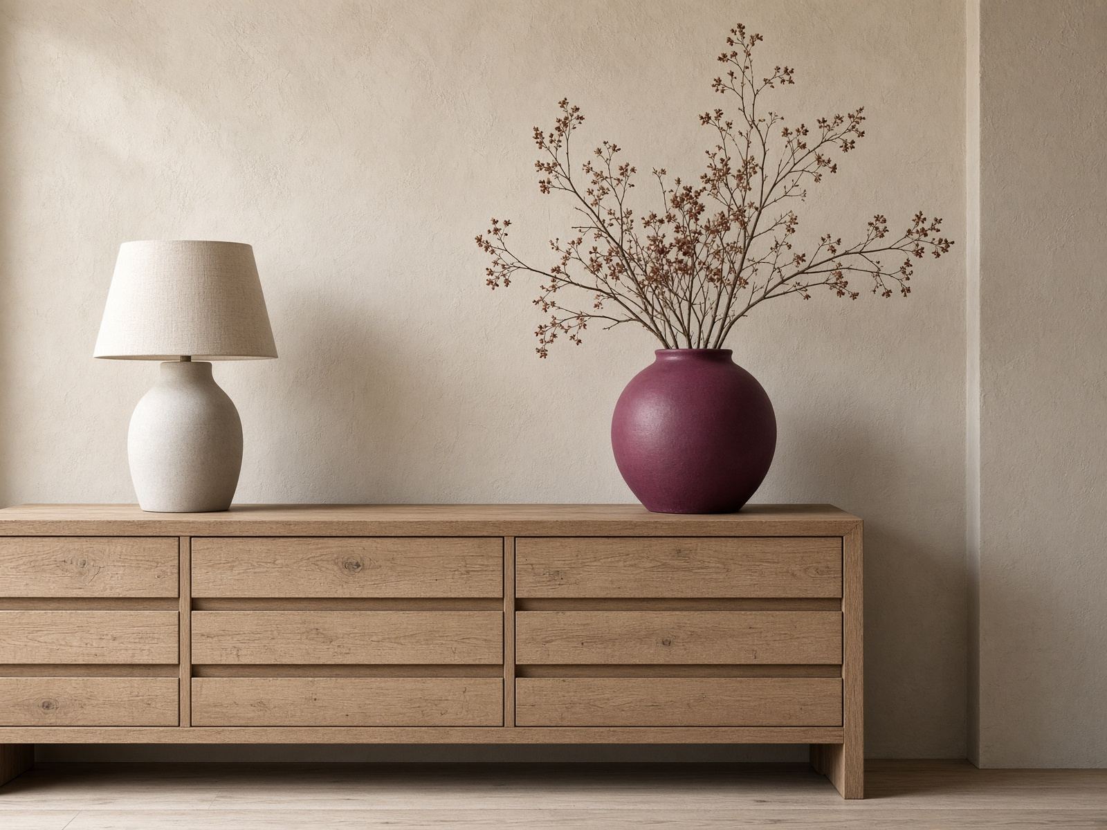 A casegood and a chair rarely want the same wall.